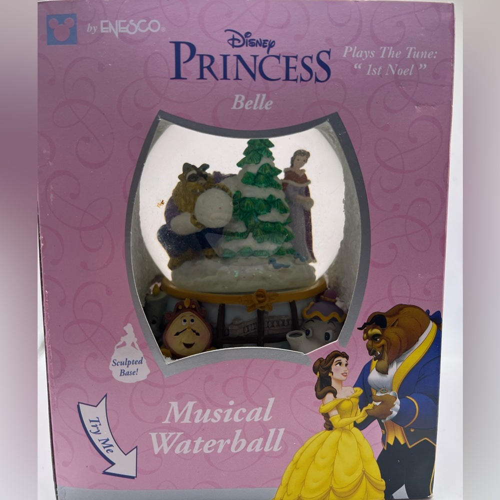 Disney princess Bell Snow Globe. Brand new in the box.